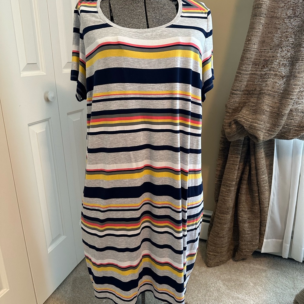 Sunday Women's 2X Label in Soft Blue